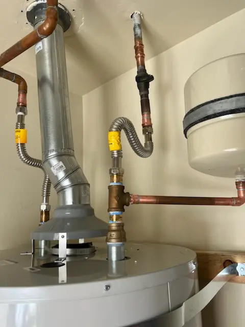 Water heater installation and plumbing repair in Piney Orchard